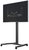 Multibrackets gurulós public padló állvány 180 HD Single univerzális konzol, 55-80", fekete