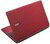 Acer Aspire ES (ES1-131-P3AK) - 11.6" HD, Pentium QuadCore N3710, 4GB, 500GB HDD, Linux - Piros Mini Laptop Microsoft Windows 10 Home - WOMEN'S TOP (verzió)
