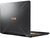 Asus TUF Gaming FX705 - 17.3" FullHD IPS 144Hz, Core i7-8750H, 8GB, 256GB SSD, nVidia GeForce GTX 1060 6GB, DOS - Fekete Gamer Laptop