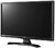 LG 28TK410V-PZ Monitor/TV - 27.5" HD (1366x768), 16:9, 250 cd/m2, 5ms, HDMI, CI slot,DVB-T2/C/S2, USB, hangszóró - Fekete