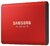 Samsung External (Külső) SSD T5 Portable, 1 TB, 540/540Mb/s, USB 3.1 Gen.2, Piros színben