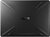 Asus TUF Gaming FX505 - 15.6" FullHD 120Hz, AMD Ryzen 7-3750H, 8GB, 512GB SSD, nVidia GeForce GTX 1650 4GB, DOS - Fekete Gamer Laptop