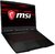 MSI GF63 Thin 9SC - 15.6" FullHD IPS, Core i7-9750H, 16GB, 512GB SSD, nVidia GeForce GTX 1650 4GB, DOS - Fekete Gamer Laptop