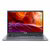 Asus Laptop 15 (X509JA) - 15.6" FullHD, Core i7-1065G7, 8GB, 256GB SSD +1TB HDD, DOS - Szürke Laptop (verzió)