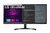 LG IPS monitor 34" - 34WN700, 3440x1440, 21:9, 300 cd/m2, 5ms, HDMIx2,DisplayPort, HDR10, FreeSync, hangszóró