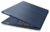 Lenovo IdeaPad 3 - 15.6" FullHD IPS, Athlon Silver-3050U, 4GB, 128GB SSD, DOS - Örvénykék Laptop