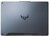 Asus TUF Gaming A15 (FA506IU) - 15.6" FullHD IPS 144Hz, Ryzen 7-4800H, 8GB, 512GB SSD, nVidia GeForce GTX 1660TI 6GB, DOS - Erődszürke Gamer Laptop