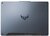 Asus TUF Gaming F15 (FX506HC) - 15.6" FullHD IPS 144Hz, Core i5-11400H, 8GB, 512GB SSD, nVidia GeForce RTX 3050 4GB, DOS - Holdfogyatkozás-szürke Gamer Laptop 3 év garanciával