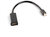 Lanberg mini Displayport male - HDMI female fekete adapter, 20cm