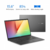 Asus VivoBook 15 (X513EA) - 15,6" FullHD, Core i3-1115G4, 8GB, 256GB SSD, DOS - Fekete Laptop