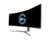 SAMSUNG Ívelt Gamer 144Hz VA monitor 48,9" CHG9, 3840x1080, 32:9, 600cd/m2, 3000:1, 1ms, DP/mini-DP/2xHDMI/USB