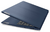 Lenovo IdeaPad 3 - 15.6" FullHD, Athlon Silver-3050U, 4GB, 256GB SSD, DOS - Örvénykék Laptop