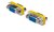 Assmann D-Sub(9) F - D-Sub(9) F Adapter Sárga