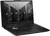 Asus TUF Gaming F17 (FX706HF) - 17.3" FullHD IPS 144Hz, Core i5-11400H, 16GB, 512GB SSD, nVidia GeForce RTX 2050 4GB, DOS - Grafit fekete Gamer Laptop 3 év garanciával