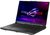 Asus ROG Strix (G634JYR) - 16" WQXGA 240Hz, Core i9-14900HX, 32GB, 2TB SSD, nVidia GeForce RTX 4090 16GB, Microsoft Windows 11 Home - Fekete Gamer Laptop 3 év garanciával