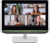 HP Poly G5 Monitor (760Q9AA) - 21.5" VA 1920X1080,16:9, 1000:1, 250cd/m2, 8ms, USB-A/USB-C, 1 év garancia, Fehér színben