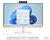 HP All-in-One (22-dg0000nn) AIO BM7K7EA - 21.5" FullHD, Intel core I3-N300, 8GB, 512GB SSD, UHD Graphics , Microsoft Windows 11 Home - Fehér All In One Számítógép 3 év garanciával