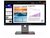 Lenovo 24" ThinkVision P24Q-40 Monitor (64B2GAT1EU) - 23,8", 2560X1440 ,16:9, 1500:1, 300cd/m, 4ms, HDMI,usb-c DP, VESA, 3 év garancia, Fekete színben