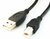 Gembird USB 2.0 A- B kábel, 3m, fekete