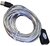 M-CAB 7800075 USB 2.0 Aktív hosszabbító kábel 5m - Áttetsző/Ezüst