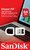 Sandisk 64GB Cruzer Fit USB 2.0 pendrive - Fekete