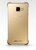 Samsung Galaxy A3 Szilikon Hátlap 4.5" - Átlátszó/Arany