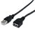 StarTech USB A 0.9m hosszabbító - fekete