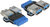 Delock 65324 USB adapter 2x USB 3.0 female - parallel