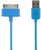 4World 07941-OEM USB 2.0 adat- és töltőkábel Galaxy Tab mobilhoz 1m Kék