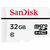 Sandisk 32GB microSDHC Class 10 memóriakártya /Biztonsági kamerákhoz/