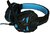 Acme Aula Prime LB-01 Gaming Mikrofonos Fejhallgató - Fekete-Kék