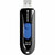 Transcend 64GB JetFlash 790 USB 3.0 pendrive - Fekete/kék