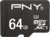 PNY microSDXC Class 10 UHS-I 64GB memóriakártya