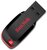 Sandisk 64GB Cruzer Blade USB2.0 pendrive - Fekete/piros