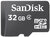 Sandisk 32GB micro SDHC Class 4 memória kártya adapterrel