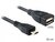 Delock Cable USB micro-B male > USB 2.0-A female OTG 50 cm