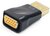 Gembird Cablexpert Displayport v1.1 - VGA adapter Fekete