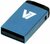 V7 32GB Nano USB 2.0 pendrive - kék