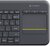 Logitech K400 Plus Vezeték nélküli billentyűzet + Touchpad - Fekete (CH)