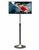 Techly 022632 13"-27" LCD TV/Monitor Szabadon álló Tartó Fekete