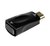 Gembird Cablexpert HDMI v1.4 - VGA+Audio adapter Fekete