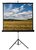 FunScreen Tripod 1:1 240x240 cm matt fehér vászon
